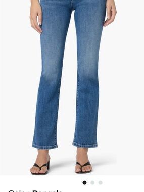 Joe's Jeans Mid-Rise Blue Petite Bootcut - Dongala Wash